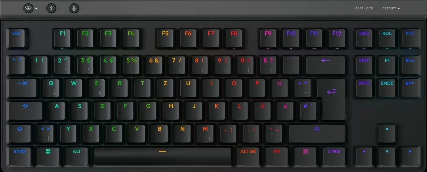 Logitech G515 Lightspeed TKL (TKL Format, Low Profile, Wireless, taktile Logitech GL 70M Switches, PBT, Double-Shot) für 79,99€!!