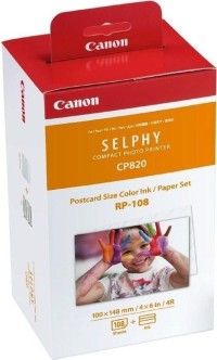 Canon RP-108 Fotopapier weiß, 10x15cm, 108 Blatt (8568B001)