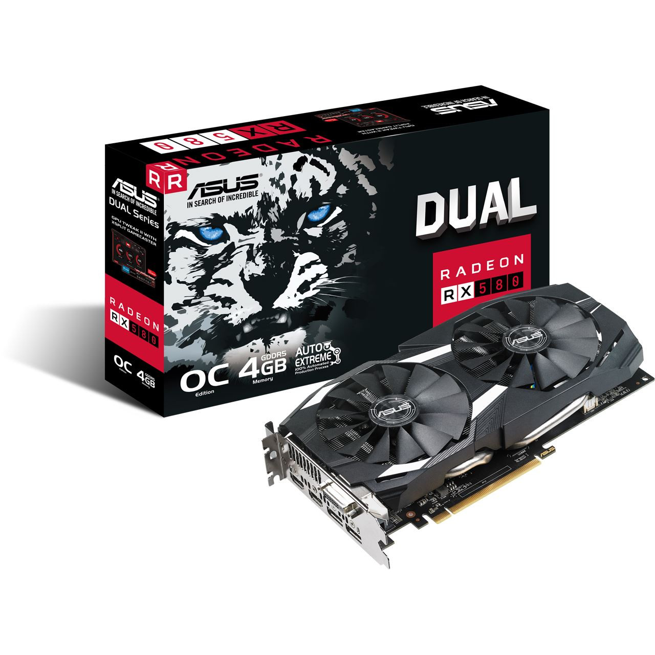 UPDATE! Asus Radeon RX 580 Dual (4GB GDDR5) inkl. 2 Spielen für nur 139€!