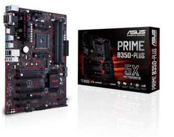 Asus Prime B350-Plus AM4 Mainboard / Ryzen für 59€ (44€ mit Cashback)