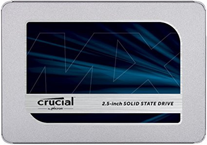 250GB Crucial MX500 (Sata-)SSD für 38,76€