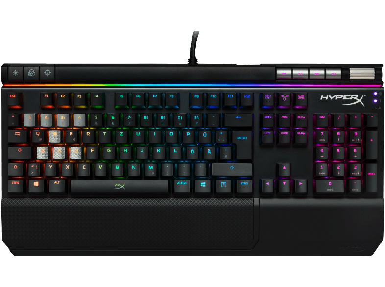 HyperX Alloy Elite RGB Gaming Tastatur (Cherry MX Brown) für 99€