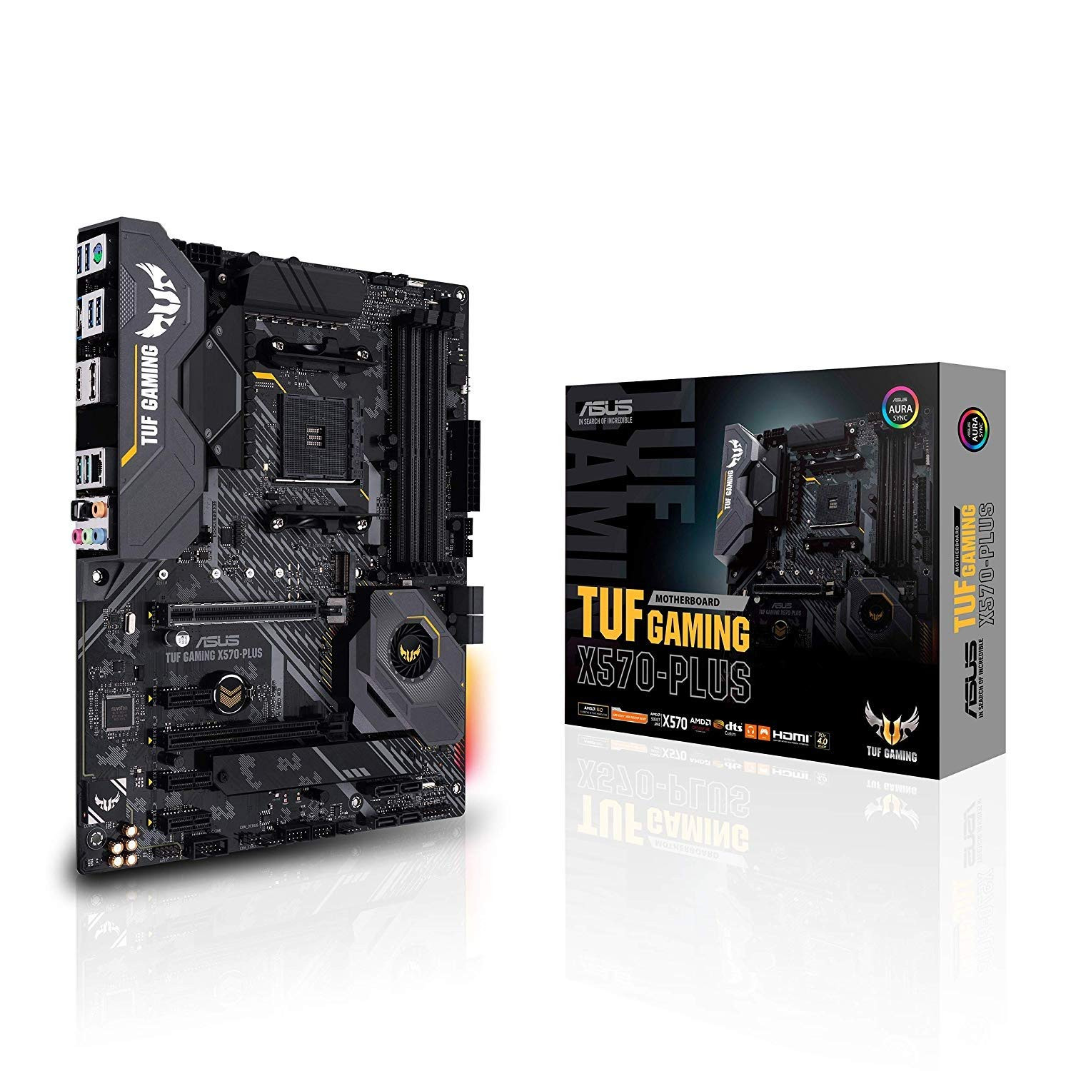 ASUS TUF Gaming X570-Plus Mainboard AM4 (Ryzen 3000, Aura Sync) für 176,80€