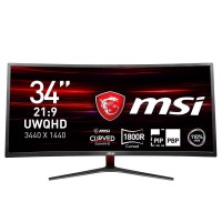 MSI Optix MAG341CQ Gaming-Monitor (3440 x 1440 Pixel, 21:9 UWQHD, 100 Hz) für 299.00€