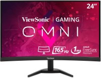 ViewSonic VX2468-PC-MHD 24 Zoll Curved Gaming Monitor (Full-HD, FreeSync Premium, 1 ms, 165 Hz) für 139€!!