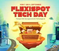 FlexiSpot Tech Day - elektrisch verstellbare Schreibtische - z.B. EQ5 für 249,99€