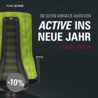 10% Rabatt auf den Interstuhl PURE ACTIVE ergonomischen Bürostuhl!! (Code: HWDEALZ10)