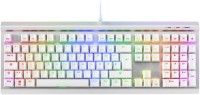 Sharkoon Skiller SGK40 Weiß, RGB Gaming Keyboard, mit mechanischen Huano Red Switches für 39,99€ statt 59,90€!!