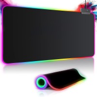 RGB Gaming Mauspad 800 x 300 mm mit 14 Beleuchtungs Modi und 7 LED Farben für 15,99€!!