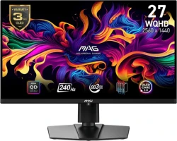 MSI MAG QD-OLED E2, WQHD, 240 Hz, 26,5 Zoll, FreeSync, Gaming Monitor zum Tiefstpreis von  664,12€!!