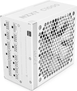 NZXT C Series C1000 Gold, PC-Netzteil in weiß, vollmodular, semi-passiv-Modus umschaltbar, 1000W ATX 3.1 für 154,90€!!!