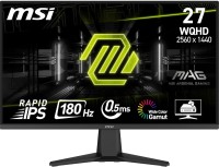 MSI MAG, 27 Zoll, WQHD, 180Hz Gaming Monitor mit IPS Panel und Adaptive Sync für 169,99€!! MSI MAG, 27 Zoll, WQHD, 180Hz Gaming Monitor mit IPS Panel und Adaptive Sync für 169,99€!!