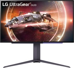 LG UltraGear OLED (26,5 Zoll, 240Hz, WQHD, 99% DCI-P3, HDMI 2.1, FreeSync Premium und G-Sync zertifiziert) für 490,16€!!