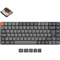 Keychron K3 Max Gaming Tastatur (Gateron Brown LOW PROFILE 2.0 Switches, Hot-Swap, PBT, Aluminiumrahmen, RGB) für 99,90€