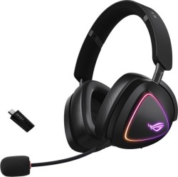 ASUS ROG Delta II (Bluetooth/2,4GHz, 110h Akkulaufzeit, Schnellladefunktion (15min für 11h Betriebsdauer), RGB-Beleuchtung, 50 mm Titanium-Plated Diaphragm Treiber) für 199€!!