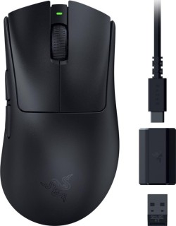 Razer DeathAdder V3 HyperSpeed (schwarz, Soft-Touch, PixArt PAW 3395, Razer Optical 90M Maus Switch Gen-3, 55g, 100h max., Palm & Claw) für 60,99€!!