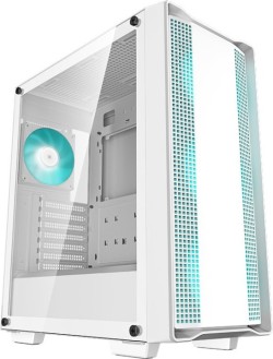 DeepCool CC560 V2 (weiß, Midi-Tower, ATX Mainboard & Netzteil kompatibel, 4 vorinstallierte LED Lüfter) für 27,45€!!