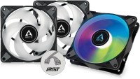 Arctic P12 PWM PST A-RGB (3er Set, 120mm, semi-passiv, Daisy-Chain Buchse, 0-2000 rpm, 5V 3 Pin ARGB-LED) für 23,56€!!