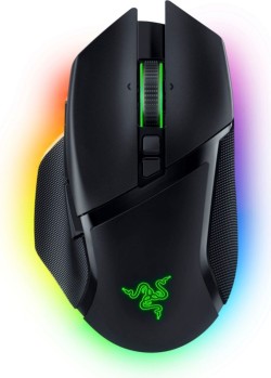 Razer Basilisk V3 Pro (PAW3950, optische 90M Taster, 112g, 2,4GHz Adapter, max. 110h Akkulaufzeit, 8 Tasten) für 79,90€!!