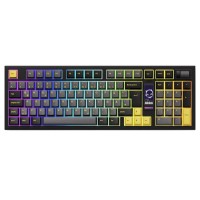 Akko 5098B Plus with Screen (100% Format, lineare Akko V3 Piano Pro, LED-Display, Double-Shot PBT Tastenkappen, Wireless, Multimedia-Walze) für 114,90€!!