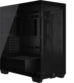 Corsair 3500X (Midi-Tower, schwarz, Glasfenster, CPU-Kühler 170mm, GPU bis 410mm, Kabelmanagement, Back-Connect, Mainboard/Netzteil ATX) für 61,90€!!