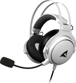 Sharkoon Skiller SGH50 (50mm Treiber, 2.6m Kabel, zertifiziert für PS4, PS5, Xbox Series X, 342g, Mikrofon abnehmbar, zwei Paar Ohrpolster) für 39,99€!!