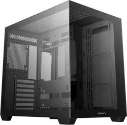 DeepCool CG530 (Midi-Tower, Mainboard/Netzteil ATX, max. 360mm Radiator, GPU bis 410mm, CPU-Kühler bis 160mm, back connect Mainboard kompatibel) für 39,90€!!