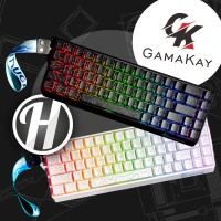Gewinne eine von vier GamaKay x NaughShark NS68 Hall-Effekt Tastaturen inklusive Reinigungsset Gewinne eine von vier GamaKay x NaughShark NS68 Hall-Effekt Tastaturen inklusive Reinigungsset