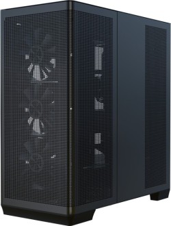 APNX Creator C1-R [V3] (Midi-Tower, GPU max. 395mm, CPU-Kühler max. 166mm, Mainboard/Netzteil bis ATX,  Back-Connect, Kabelmanagement, 4x 120 mm PMW Lüfter vorinstalliert) für 59,90€!!