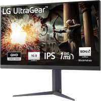 LG UltraGear Gaming Monitor (31,5 Zoll, WQHD, 180 Hz, IPS, 99% sRGB, FreeSync und G-Sync) für 207,09€!!