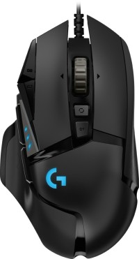 Logitech G502 Hero (kabelgebunden, Hero 16K Sensor (Hero 25K via Softwareupdate), Omron Tastern, 10 Tasten, 400IPS, 121g) für 29€!!!