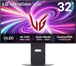 LG UltraGear OLED (Dual Resolution  240Hz 4K (3840x2160), 480Hz FHD(1920x1080), 31,46", MLA+, FreeSync Premium Pro, HDMI 2.1, 98.5% DCI-P3) für 799€!!
