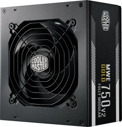 Cooler Master MWE Gold V2 (750W, ATX 3.1, vollmodular, 80 PLUS Gold zertifiziert,  12V-2x6-Kabel 90° gewinkelt) für 79,90€!!