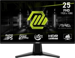 MSI MAG Monitor (200Hz, 24,5",  Full-HD 1080p, FreeSync Premium, Rapid IPS, 100% sRGB) für 77,50€!!