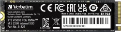Verbatim Vi5000 1TB (5000MB/​s Lesen, 4500MB/​s Schreiben, PCIe 4.0, 3D-NAND TLC, 3D-NAND TLC, 1 PB TBW) für 49€!!