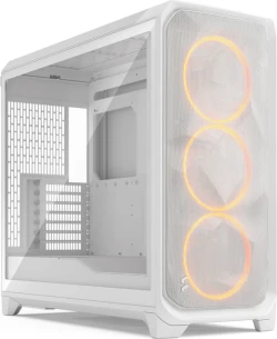 Fractal Design Meshify 3 XL RGB (Big-Tower, White TG Clear Tint, 3x 140mm ARGB-Lüfter, GPU bis 512mm) für 144,90€!!