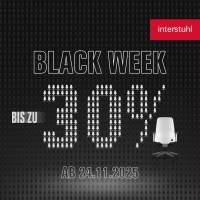 Bestpreise bei der Interstuhl BLACK WEEK – Zum Beispiel den PURE ACTIVE bis zu 200€ günstiger!!