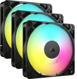 Corsair RS Series RS120 Reverse ARGB (schwarz, 120mm, 3er-Pack, reversed, Magnetschwebelager, Daisy Chain) für 32,85€!!