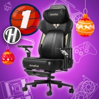 01.Türchen Adventskalender: AutoFull M6 Ultra 2.0 Gaming-Stuhl