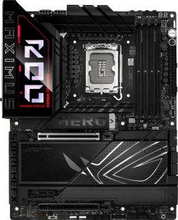 ASUS ROG Maximus Z890 Hero (max. DDR5-9200, Intel 1851, Z890 Chipsatz, 23 virtuelle CPU-Phasen, 2x Thunderbolt 4 / USB4 mit DisplayPort 2., Wi-Fi 7) für 519€!!