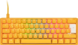 Ducky One 3 Yellow (60%, Cherry MX Silent Red 50M, linear, Hot-Swap, Double-Shot, PBT) für 34,99€!!