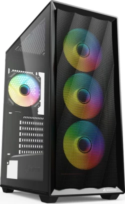 Sharkoon VK4 ARGB (Midi-Tower, 4 x 120mm ARGB-PWM Lüfter, Tempered Glasfenster) für 34,99€!!
