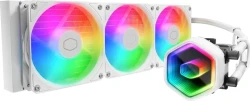 Cooler Master MasterLiquid 360 Core II White (weiß, 394 x 120 x 27 mm, RGB Infinity Pumpenkopf, 3x RGB 120mm Lüfter, u.a. AM4/5, LGA 1700/1851) für 39,90€!!
