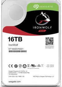 Seagate IronWolf NAS HDD +Rescue 16TB, 24/7, 512e / 3.5" / SATA 6Gb/s (ST16000VN001)
