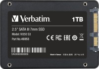 Verbatim Vi550 S3 SSD 1TB, 2.5" / SATA 6Gb/s (49353)
