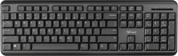 Trust TK-350 Silent Wireless Keyboard schwarz, USB, DE (24415)
