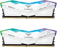 TeamGroup T-Force DELTA RGB weiß UDIMM 32GB Kit, DDR5-6000, CL30-36-36-76, X8 (FF4D532G6000HC30DC01)