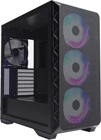 Montech Air 903 Max Black, schwarz, Glasfenster
