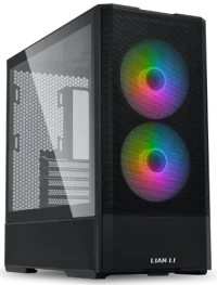 Lian Li LANCOOL 207, schwarz, Glasfenster (LAN207RX)