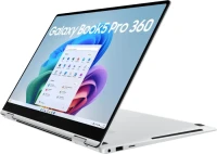 Samsung Galaxy Book5 Pro 360, Platinum Silver, Core Ultra 7 258V, 32GB RAM, 1TB SSD, DE (NP960QHA-KS1DE)
